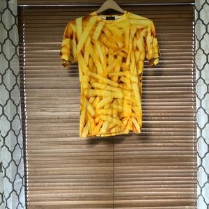 Men’s Medium Fry Print Shirt